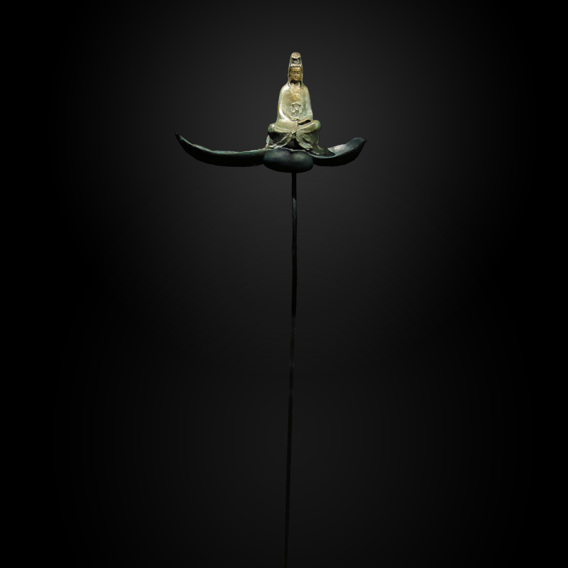 陳紹寬的佛像藝術品，觀音。