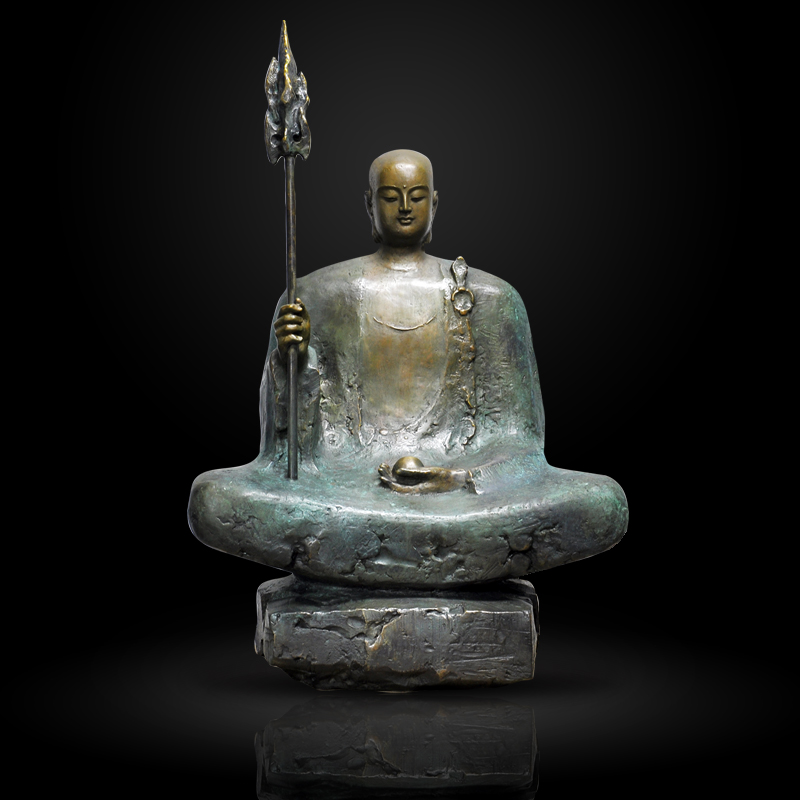 陳紹寬的佛像藝術品，地藏王。