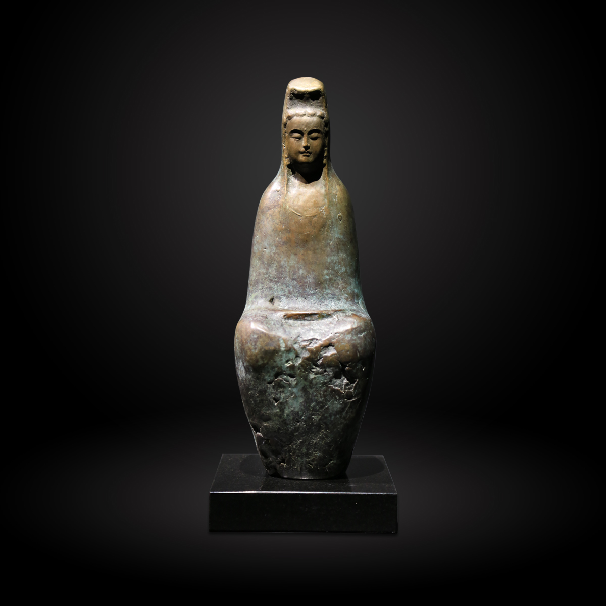 陳紹寬的佛像藝術品，觀音。